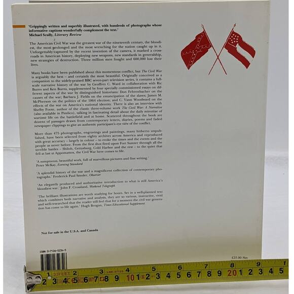 Civil War An Illustrated History Of The War Between The States By Geoffrey Ward - Picture 5 of 16